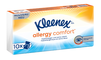 Kleenex® Allergy Comfort™ Taschentücher