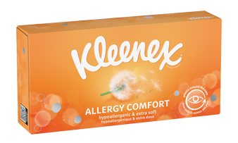 Kleenex<sup>®</sup> Allergy Comfort<sup>™</sup>- Mouchoirs boîte
