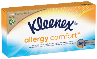 Kleenex<sup>®</sup>Allergy Comfort<sup>™</sup> - Taschentuch Box