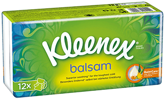 Kleenex<sup>®</sup> Balsam - Étuis 