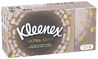 Kleenex<sup>®</sup> Ultra Soft Taschentücher